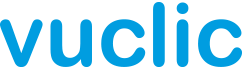vuclic logotipo azul
